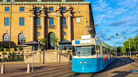 Leonid Andronov /Getty Images Sweden’s second city has lofty goals to make its public transportation fully electric by 2030 (Credit: Leonid Andronov /Getty Images)