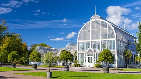 Martin Wahlborg/Getty Images The glass and cast-iron Palm House is located in Trädgårdsföreningen, one of Europe’s best preserved 19th-Century parks (Credit: Martin Wahlborg/Getty Images)