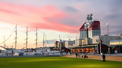 The-Tor/Getty Images Gothenburg’s once-grungy harbour has been cleaned up to accommodate the city's growing population (Credit: The-Tor/Getty Images)