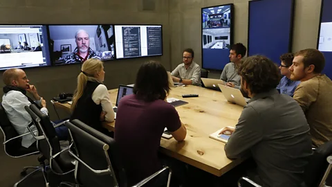 Getty Images When it comes to temperature, heating one office building can be more sustainable than heating each worker’s own home (Credit: Getty Images)