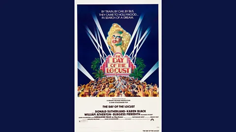 Getty Images The Day of the Locust, which explores the reality behind the Hollywood dream, was adapted into a film in 1975