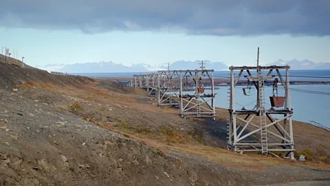 Werner Hoffmann the mine trail Longyearbyen Svalbard Norway (Credit: Werner Hoffmann)