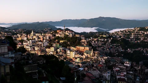 Pearly Jacob Bound to Indian time, the sunrise in Aizawl can happen as early as 4 or 5am (Credit: Pearly Jacob)