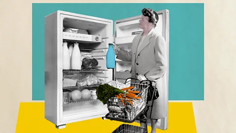 Getty Images/Javier Hirschfeld Rather than going to the shops for every meal, u the produce still in your fridge is a good way to cut down on waste (Credit: Getty Images/Javier Hirschfeld)