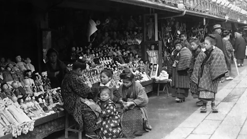 Ullstein Bild/Getty Images Asakusa in the Shitamachi area of Tokyo was badly damaged during the Great Kanto Earthquake of 1923 (credit: Ullstein Bild/Getty Images)