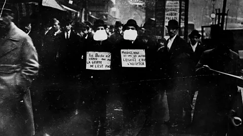 Getty Images Masks were in high demand during the Spanish Flu outbreak as well (Credit: Getty Images)