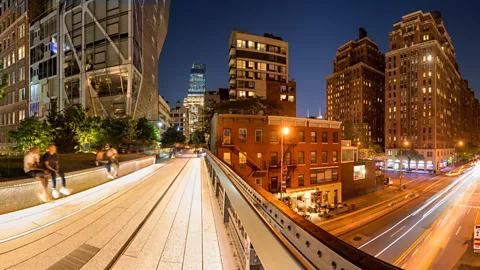 Alamy The views from the High Line reveal new perspectives on the city (Credit: Alamy)