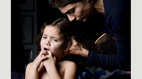 Elinor Carucci Brushing Hair, 2010 from Mother, 2013 (Credit: Elinor Carucci)