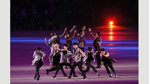 Alamy With nine members, the South Korean-Chinese boy band Exo release music in multiple languages, and have been dubbed ‘the kings of K-pop’ (Credit: Alamy)