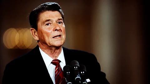 Getty Images Ronald Regan was the oldest US President in history when he ran for a second term in 1984 (Credit: Getty Images)