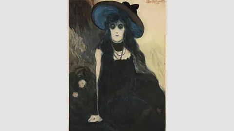 King Baudouin Foundation/Fine Arts Museum of Ghent/Studio Philippe de Formanoir In his paintings of women such as The Absinthe Drinker (1907) Spilliaert portrayed solitude and an underlying independence and defiance