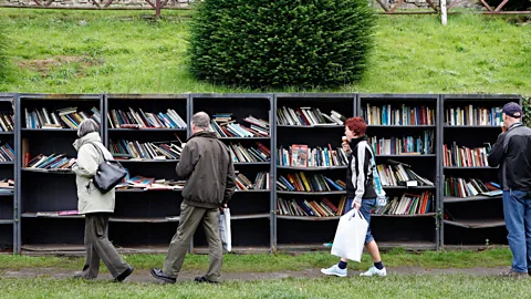 Alamy During lockdowns, bookshops are keeping in touch with customers via social media (Credit: Alamy)