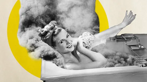 Getty Images/Javier Hirschfeld A daily bath can release a surprising amount of carbon dioxide into the atmosphere over the course of a year while showers release less (Credit: Getty Images/Javier Hirschfeld)