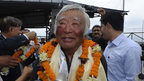 Getty Images Alpinist and professional skier, Yuichiro Miura is 86 years old (Credit: Getty Images)