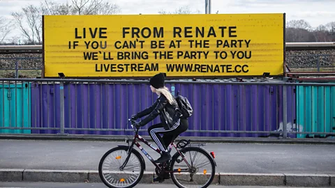 John MacDougall/Getty Images Berlin has been keeping the party going in the world's techno capital by livestreaming nightly concerts for quarantined ravers (Credit: John MacDougall/Getty Images)