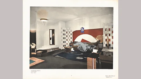 Musée des Arts Décoratifs, Paris/ MAD, Paris / Christophe Dellière An illustration by Eileen Gray, Boudoir de Monte Carlo, 1923