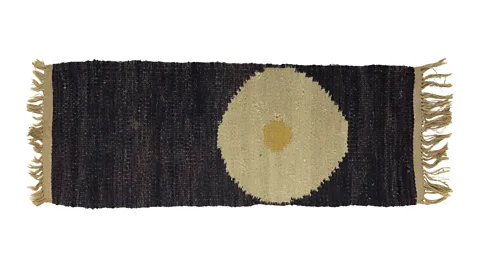 Musée des Arts décoratifs Paris/ MAD Paris / Jean Tholance A rug designed by Gray around 1926 has a pared-back, Modernist feel