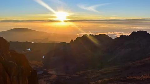 Martin Ngugi/Getty Images Felice Benuzzi's Mt Kenya climb was arguably one of the purest adventure tales in history (Credit: Martin Ngugi/Getty Images)