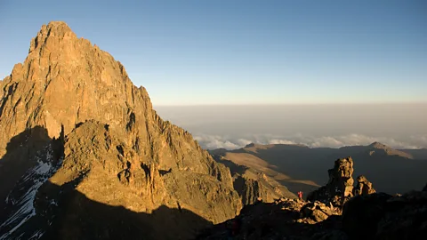 africanmoose/Getty Images In 1942, Felice Benuzzi hatched a plan to successfully climb Mt Kenya (Credit: africanmoose/Getty Images)