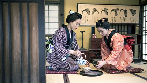 AzmanL/Getty Images Japan’s tradition of selfless hospitality is grounded in the centuries-old ritual of the tea ceremony (Credit: AzmanL/Getty Images)