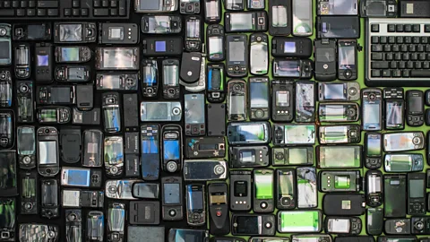 Getty Images It is tantalising to think we could use the materials our old electronic devices to make new ones without the need to mine (Credit: Getty Images)