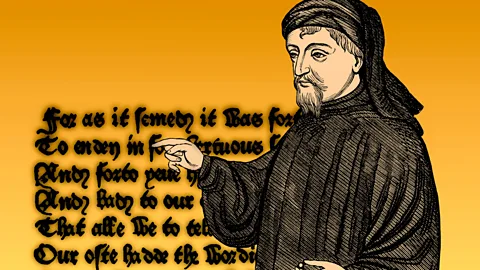 Alamy Chaucer’s irreverent Canterbury Tales is set against a backdrop of the Black Death