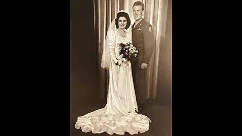 Melissa Banigan Mary and Eugene (Gene) Banigan were married on 29 August 1945 (Credit: Melissa Banigan)