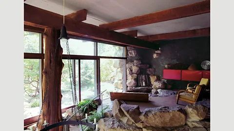 Richard Powers Designer Russell Wright built his proto-eco house Dragon Rock in 1961 to complement its surroundings