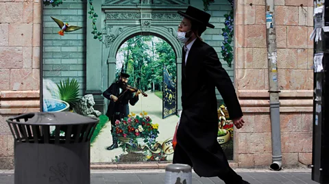 Menahem Kahana/Getty Images Israel’s ultra-orthodox community has experienced a larger outbreak than the rest of the country (Credit: Menahem Kahana/Getty Images)