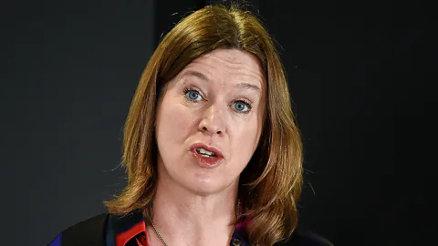 Getty Images Dr Catherine Calderwood had fronted adverts urging the public to stay at home. She resigned when it emerged she had made two trips to her second home (Credit: Getty Images)