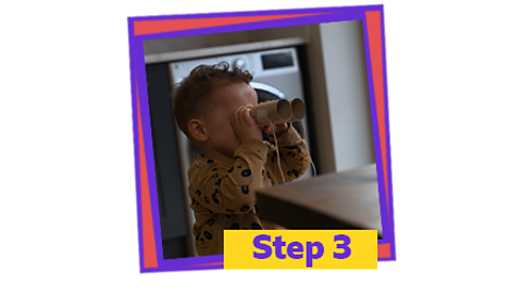 Step 3: It's time to test them out. What can you see?