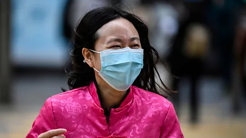 Anthony Wallace/Getty Images Videos in the spirit of kuzhong zuole have not only helped China keep smiling, but also brought people together (Credit: Anthony Wallace/Getty Images)