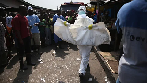 Getty Images West Africa is built up and with a mobile population, which made the outbreak much more challenging to deal with (Credit: Getty Images)