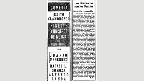 Uruguay Press The Uruguay press wrote of the ‘lamentable confusion’ surrounding The American Beetles’ tour
