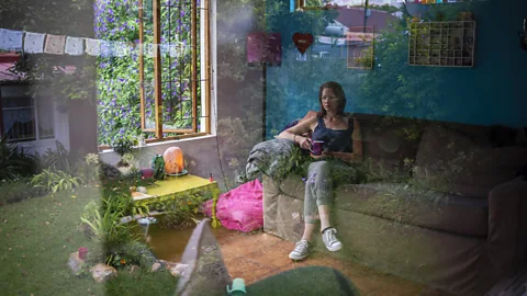 EPA The measures put in place to prevent the spread of Covid-19 have meant many people are isolated in their homes (Credit: EPA)