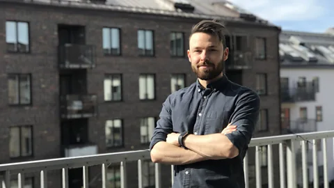 David Midhage David Midhage, a 31-year-old construction engineer, participated in a series of structured killmiddag events in Uppsala (Credit: David Midhage)