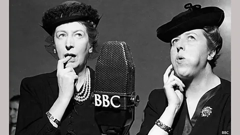 Comedy duo Gert and Daisy compete in a radio Spelling Bee in 1944