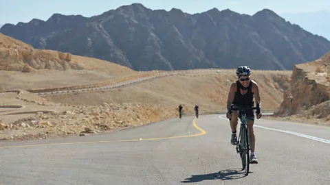Getty Images Cyclists given a "caffeine" placebo improved their performance by around 3% over 10km (Credit: Getty Images)