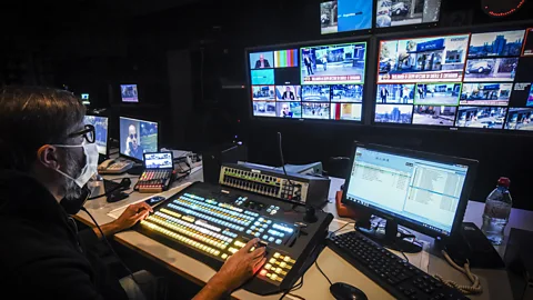 Getty Images There's a balance between staying informed and information overloaded – and if too much information causes anxiety, it could be wise to limit consumption (Credit: Getty Images)