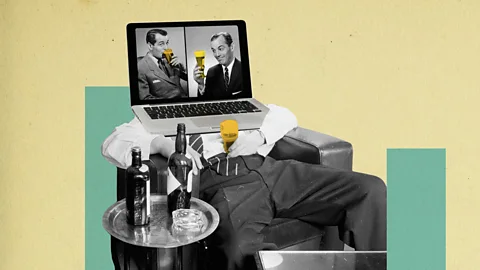 Getty Images/Javier Hirschfeld Seeing our friends posting about their what they are drinking in lockdown can normalise potentially harmful behaviour (Credit: Getty Images/Javier Hirschfeld)