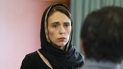 Handout/Getty Images Prime Minister Jacinda Ardern is known for her comionate approach to politics, as demonstrated after the 2019 Christchurch mosques’ attack (Credit: Handout/Getty Images)