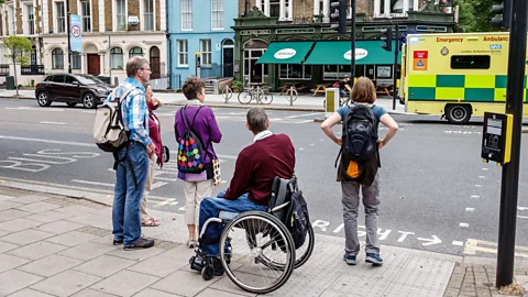 Getty Images Disabled people make up 15% of the global population, but still experience many barriers to everyday life (Credit: Getty Images)