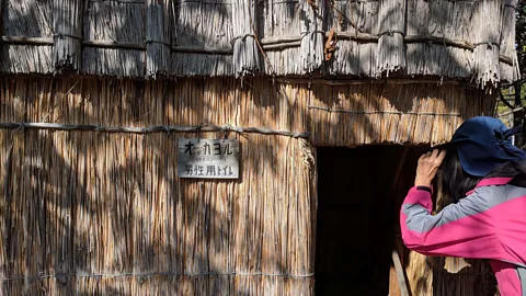 Ellie Cobb Visitors can come to the Sapporo Pirka Kotan to experience Ainu handicrafts, watch traditional dancing and imagine traditional Ainu life (Credit: Ellie Cobb)