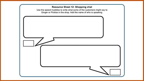 Resource Sheet