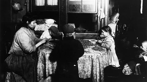 SSPL/Getty Images Many European immigrants in the tenements had no known precedent for how to thrive in the world’s largest modern city (Credit: SSPL/Getty Images)