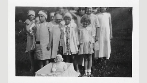 The University of Tennessee Libraries Baker’s ‘Little Mother’s League’ was taken up across the country; one league is shown here in Tennessee in 1929 (Credit: The University of Tennessee Libraries)