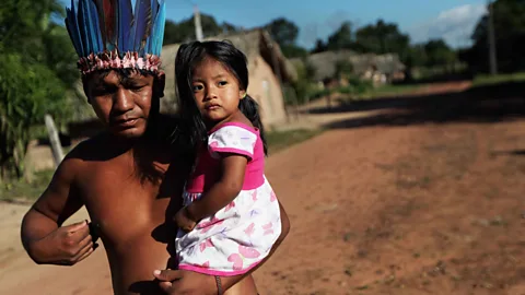 Getty Images Enforcing indigenous people's rights to manage rainforest land sustainably is one way to slow the spread of deforestation (Credit: Getty Images)