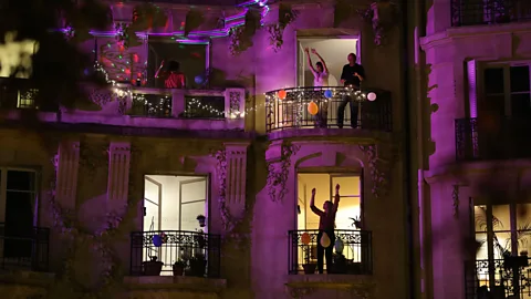 Getty Images Life during lockdown has led people around the world to find ways of coming together through music and singing (Credit: Getty Images)