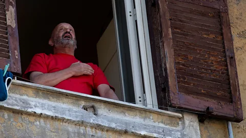 Getty Images The raw emotion associated with singing is thought to hark back to something more primal in our way of communicating (Credit: Getty Images)