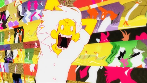 The Tatami Galaxy Committee Episodes are both overwhelming and hypnotic, thanks to lightning-fast narration and the myriad visual styles crammed in (Credit: The Tatami Galaxy Committee)